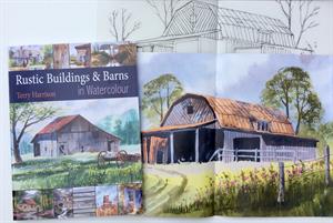 Buy RUSTIC BUILDINGS & BARNS IN WATERCOLOUR plus a free project book in English Online