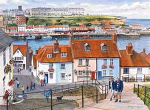 Buy The Port of Whitby 21 x 29 inches Watercolour on Watercolour Board Online