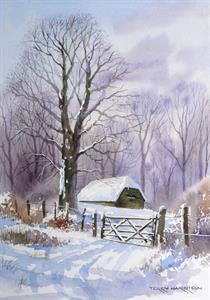 Buy Anticipating a Thaw 12 x 16 inches Watercolour on watercolour paper Online