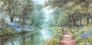 Buy Towpath Gate - Print 8 x 16 inches Online