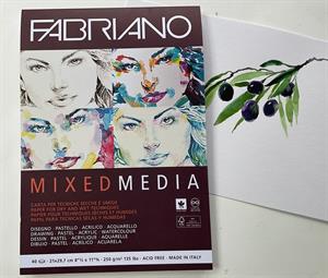 Buy FABRIANO Watercolour/Mixed Media Block 40 sheets Online