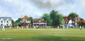 Buy The Cricket Green - Print 8 x 16 inches Online