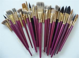 Details about   Terry Harrison's Special Effect Medium Brushes for control & great color-holding 