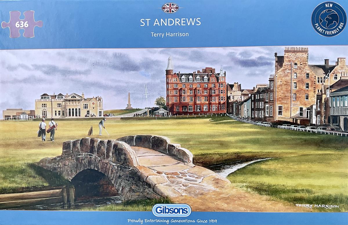 ST ANDREWS 636 PIECE JIGSAW PUZZLE
