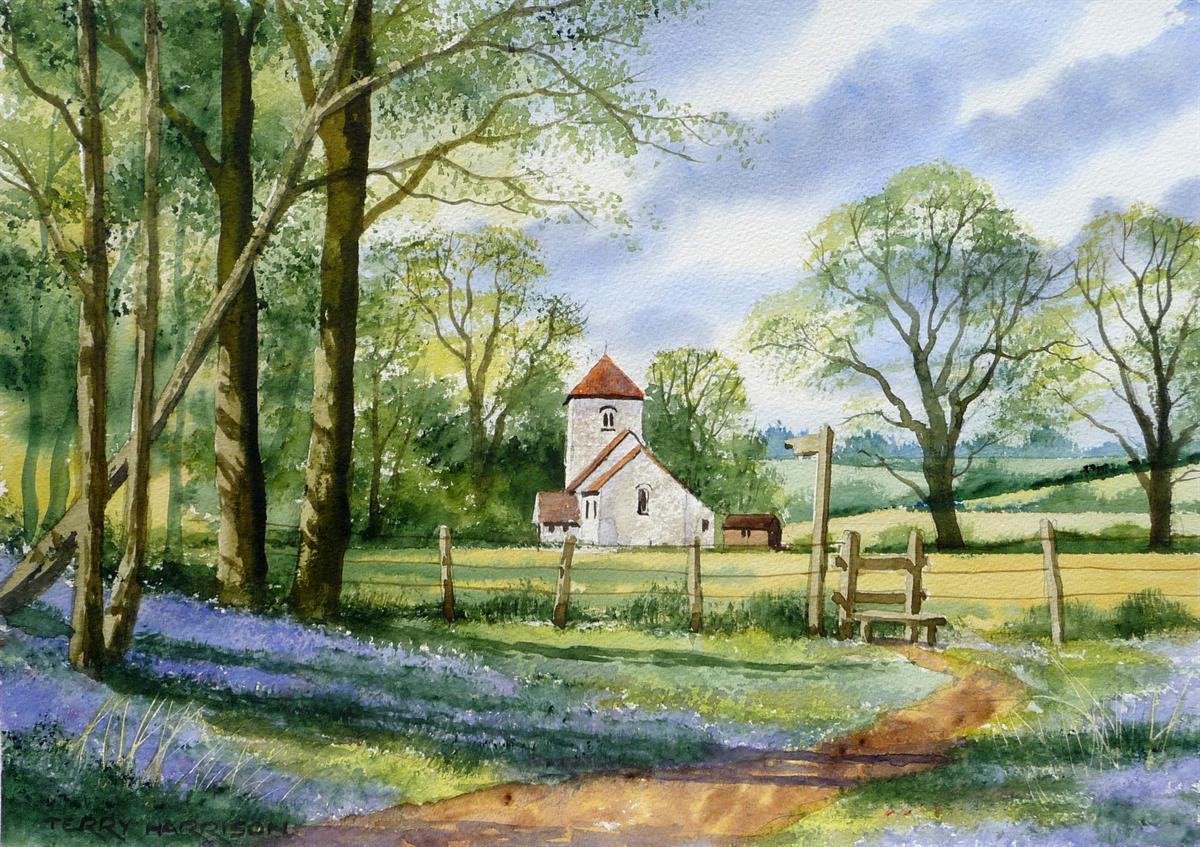 Glorious Spring 11.75 x 16.5 inches Watercolour on watercolour paper