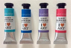 Buy The 'Lights & Brights' Set 4 x 10ml Artists Watercolours Online