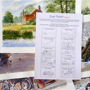 Buy JUST PAINT! LAYOUT PACKS (10 layouts in each pack) Online