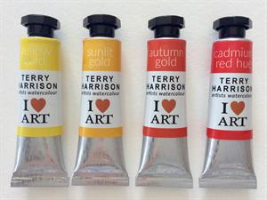 Buy The 'Golden Highlights' Set 4 x 10ml Artists Watercolour Online